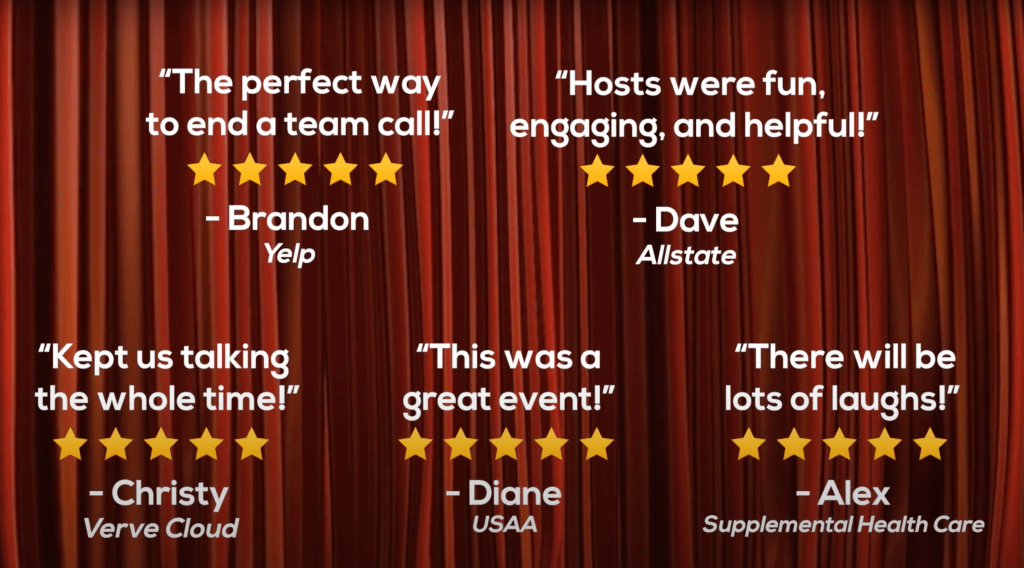 Reviews for Killer on the Cruise Murder Mystery Game